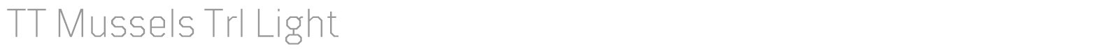 TT Mussels font preview